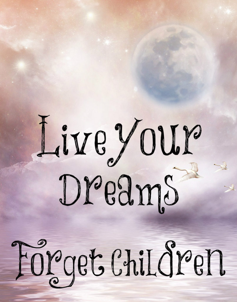 Live Your Dreams. Forget Children. – The Transformed Wife