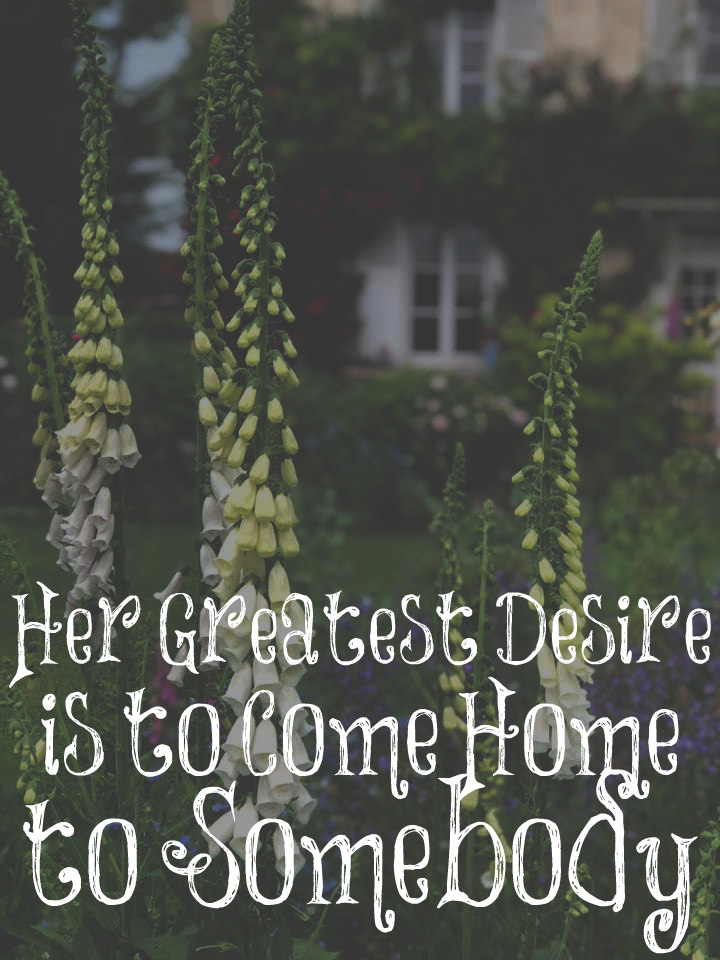 Her Greatest Desire is to Come Home to Someone image