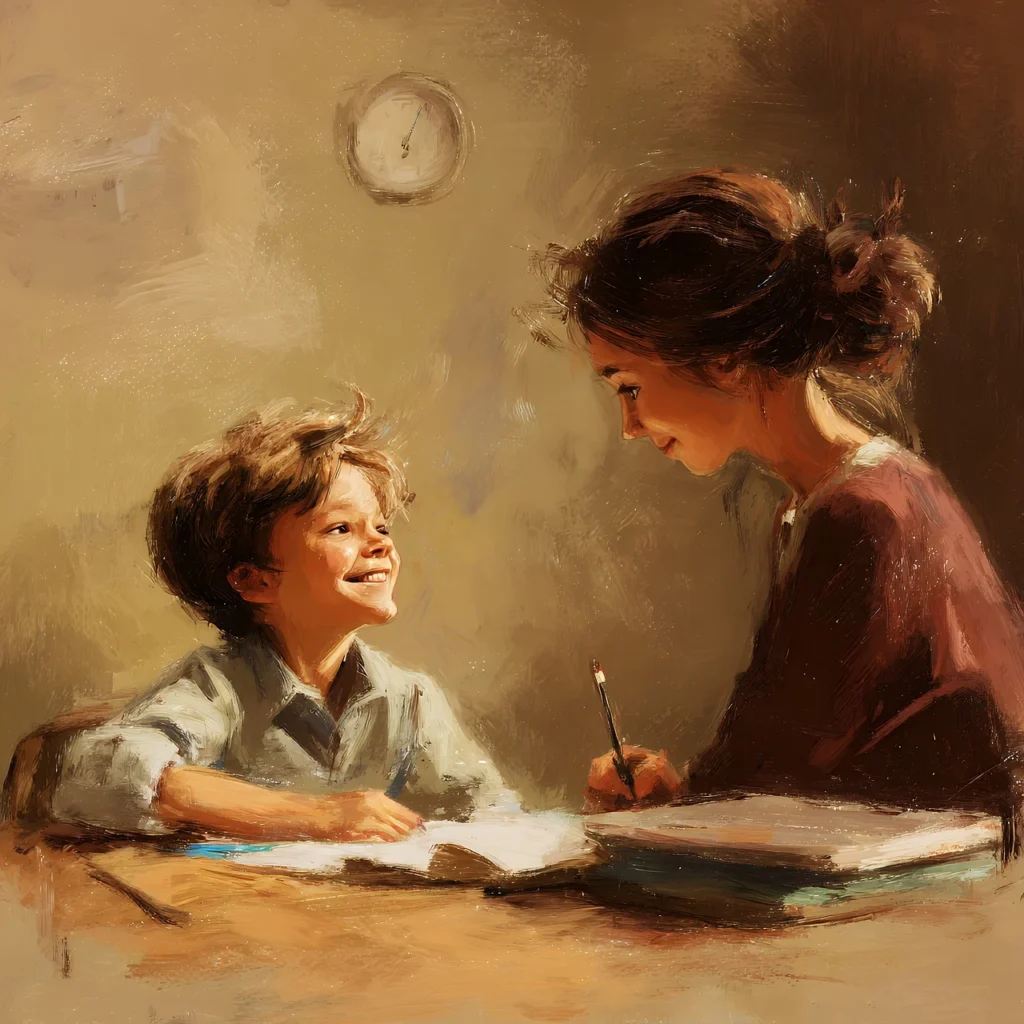 Smiling woman with dark hair and jewelry in natural outdoor setting.